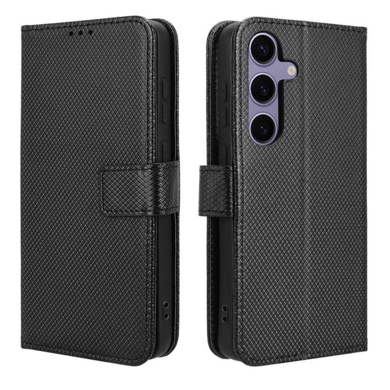 Etui Folio Samsung Galaxy S25 Fe Tekstura Diamentów