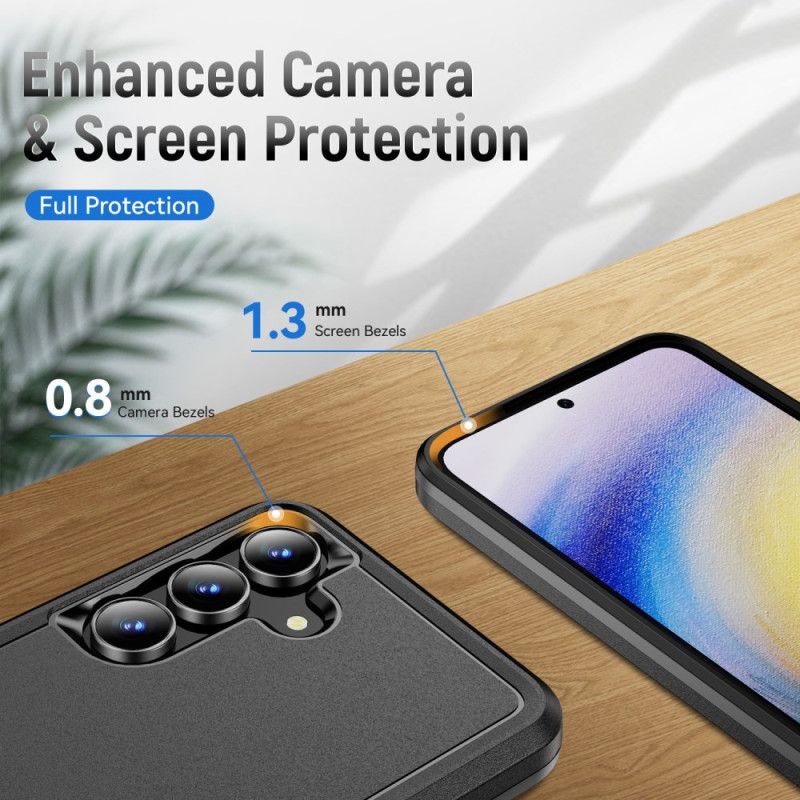 Etui Samsung Galaxy S25 Fe Efekt Metalu