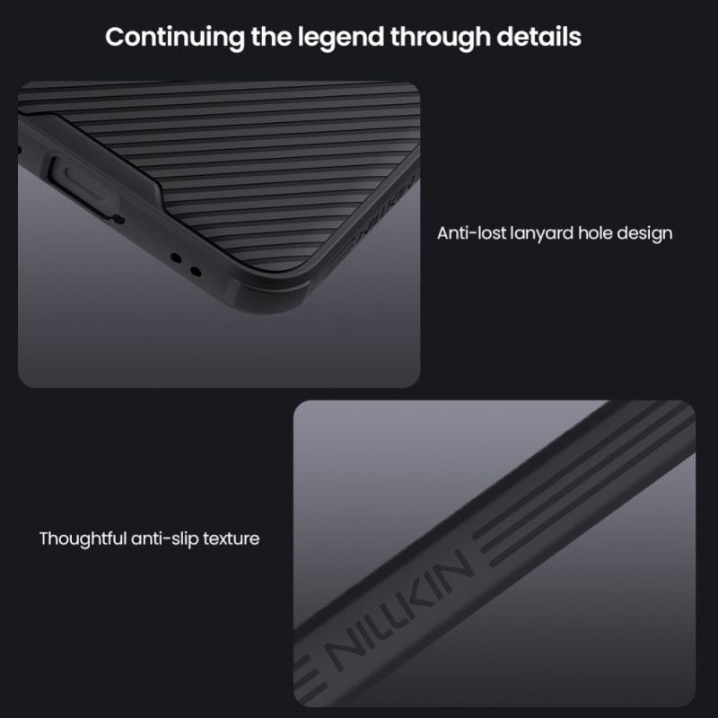 Etui Samsung Galaxy S25 Fe Kompatybilny Z Magsafe Camshield Pro Nillkin Etui Ochronne