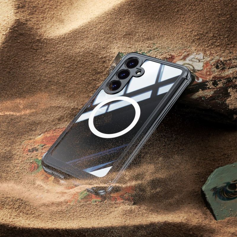 Etui Samsung Galaxy S25 Fe Magnetyczna Z Folią Ochronną Na Ekran