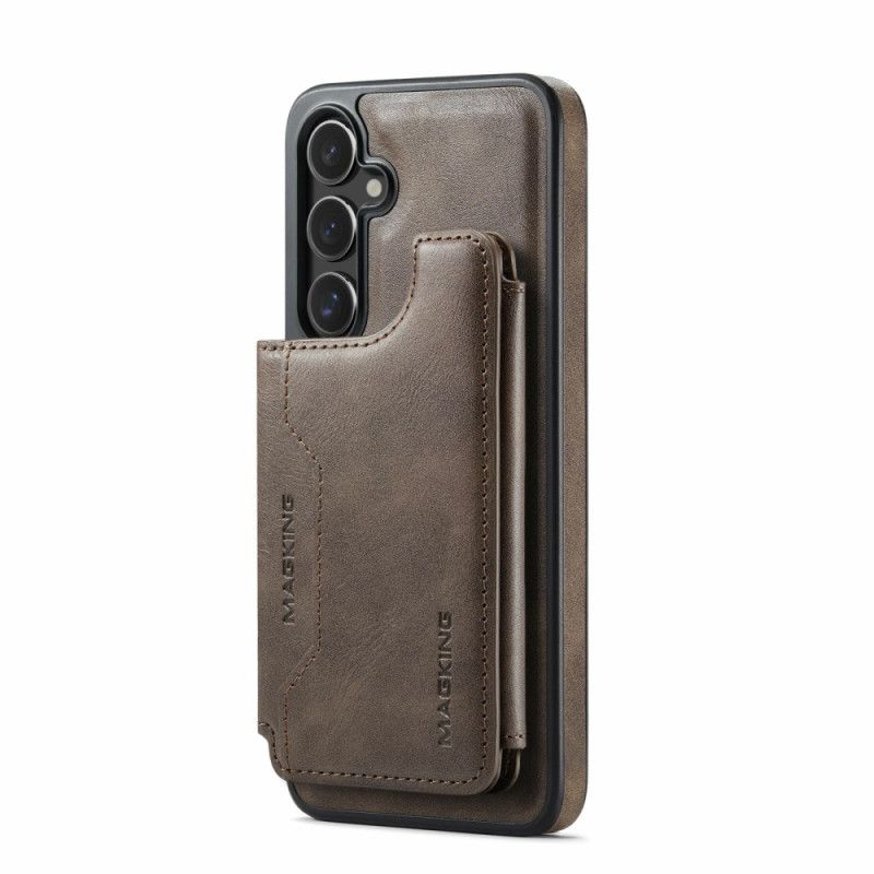 Etui Samsung Galaxy S25 Fe Magnetyczny Uchwyt Na Karty Magking Etui Ochronne