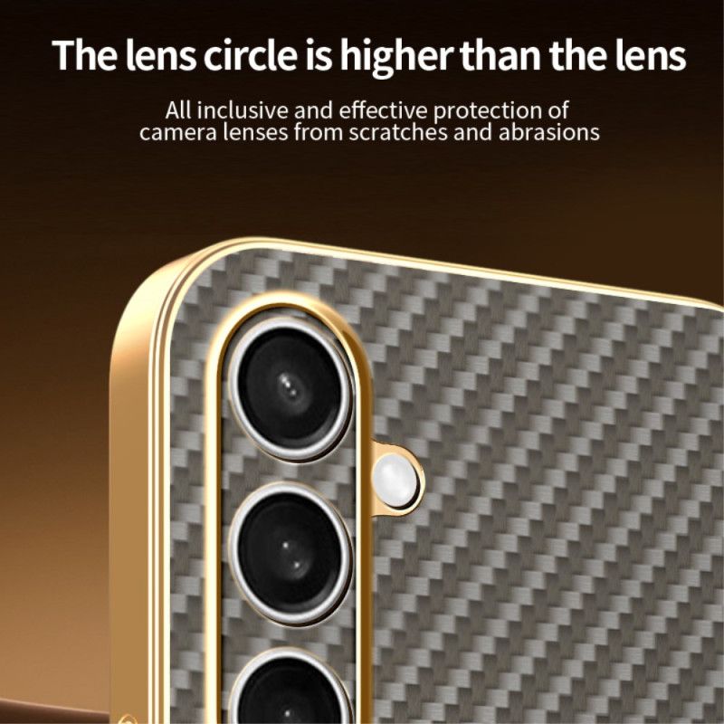 Etui Samsung Galaxy S25 Fe Magsafe Z Włókna Węglowego