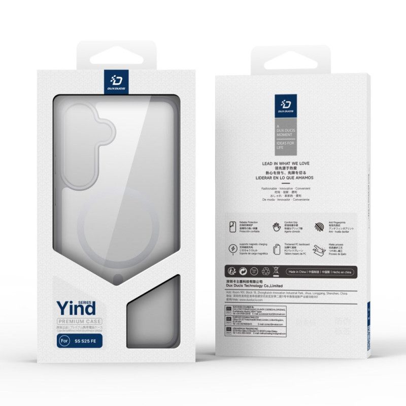 Etui Samsung Galaxy S25 Fe Mrożone Hybrydowe Etui Ochronne