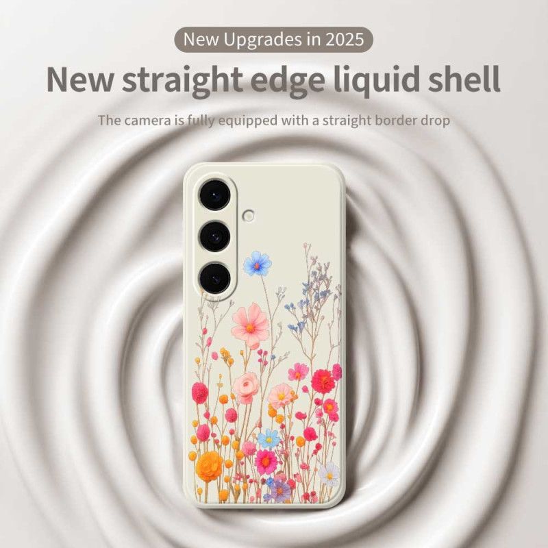 Etui Samsung Galaxy S25 Fe Silikon Dziki Kwiat