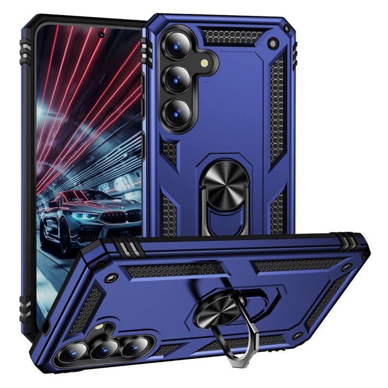Etui Samsung Galaxy S25 Fe Wytrzymały Z Uchwytem Na Pierścień Obrotowy