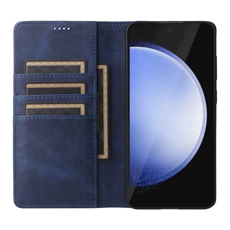 Flip Kotelot Samsung Galaxy S25 Fe Efekt Skóry Etui Ochronne