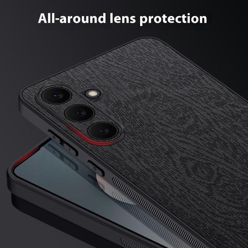 Futerały Samsung Galaxy S25 Fe Etui Na Telefon Efekt Drewna