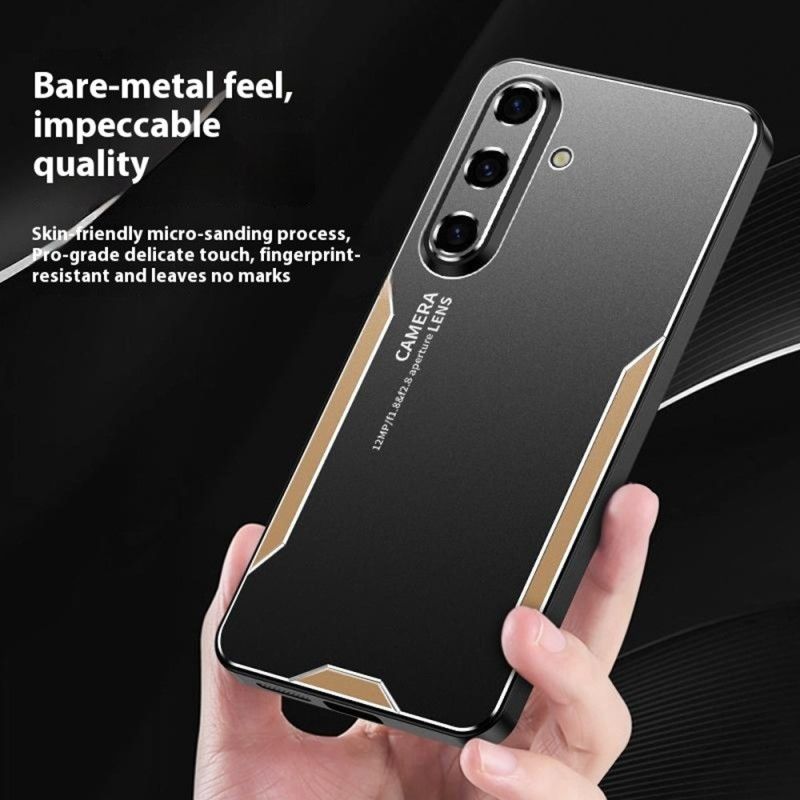 Futerały Samsung Galaxy S25 Fe Etui Na Telefon Efekt Metalu