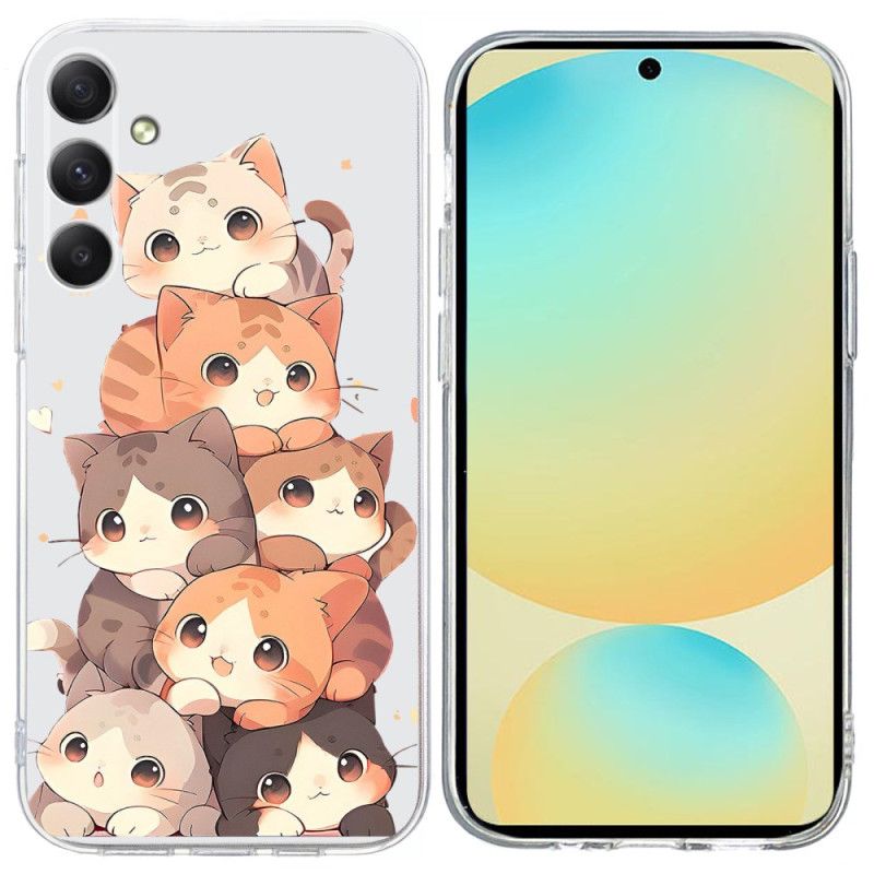 Futerały Samsung Galaxy S25 Fe Etui Na Telefon Stos Kociąt