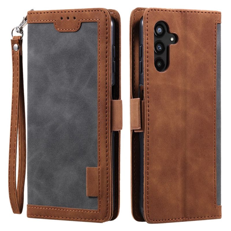 Obudowa Samsung Galaxy S25 Fe Etui Na Telefon Portfel Rfid Z Paskiem