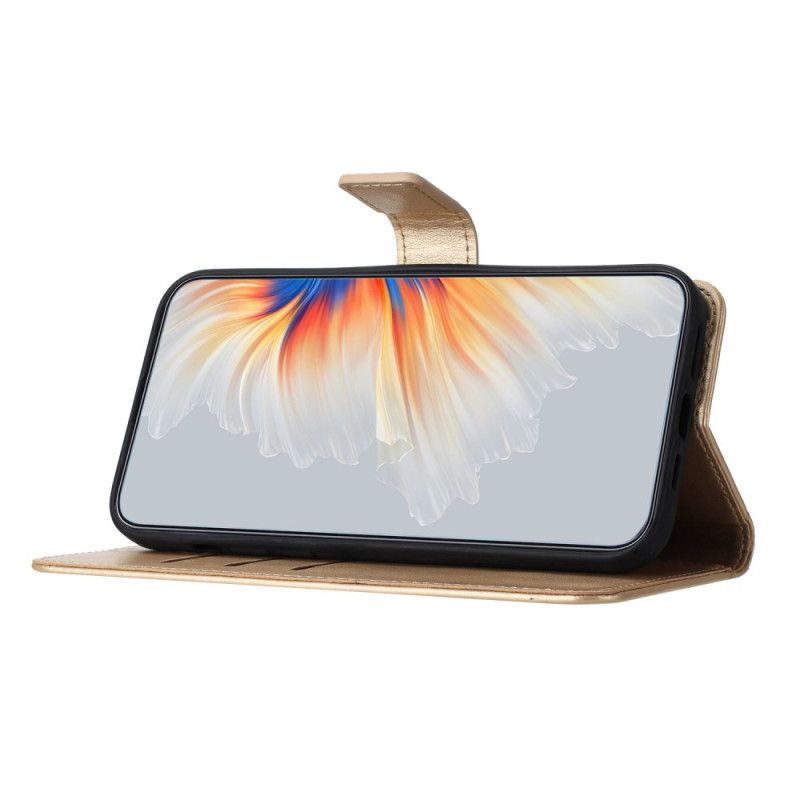 Skórzany Futerał Samsung Galaxy S25 Fe Etui Na Telefon Wzór Mandali