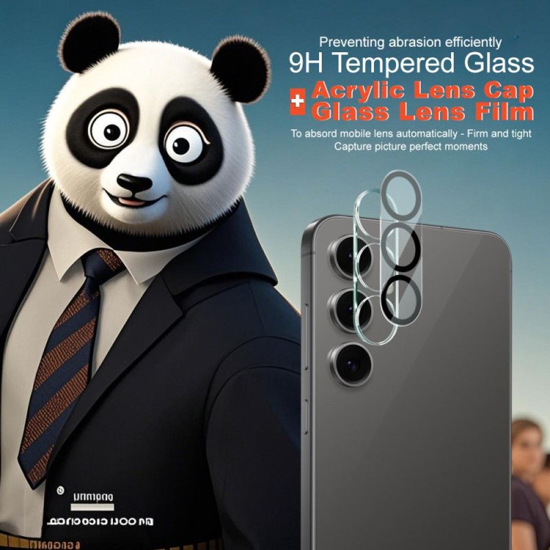 Szkło Hartowane Na Obiektyw Do Samsunga Galaxy S25 Fe (wzór CZarnego Koła) Imak