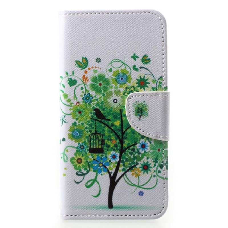 Etui Folio Huawei P20 Pro Kwitnące Drzewo