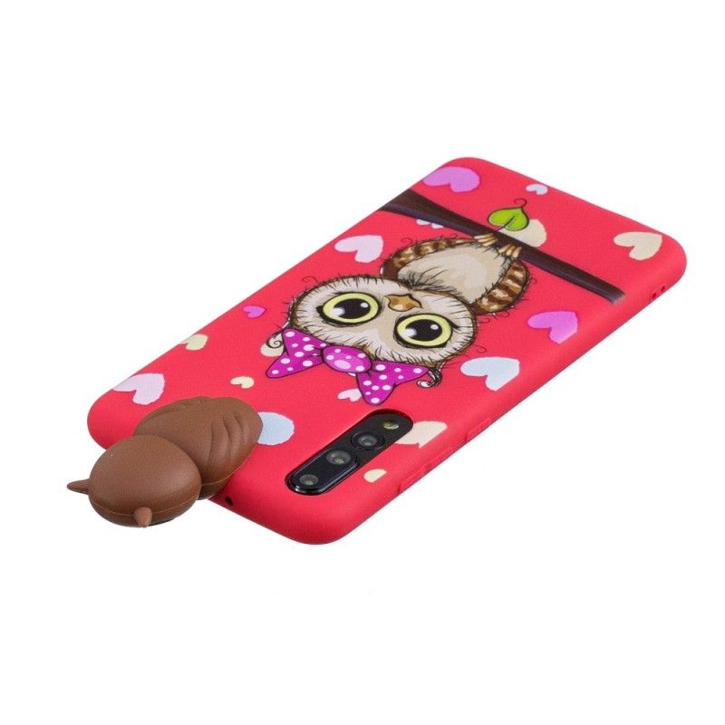 Etui Huawei P20 Pro 3D Panna Sowa Etui Ochronne