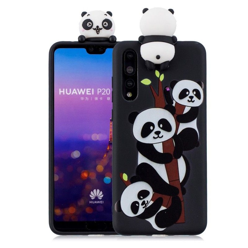 Etui Huawei P20 Pro 3D Rodzina Pand