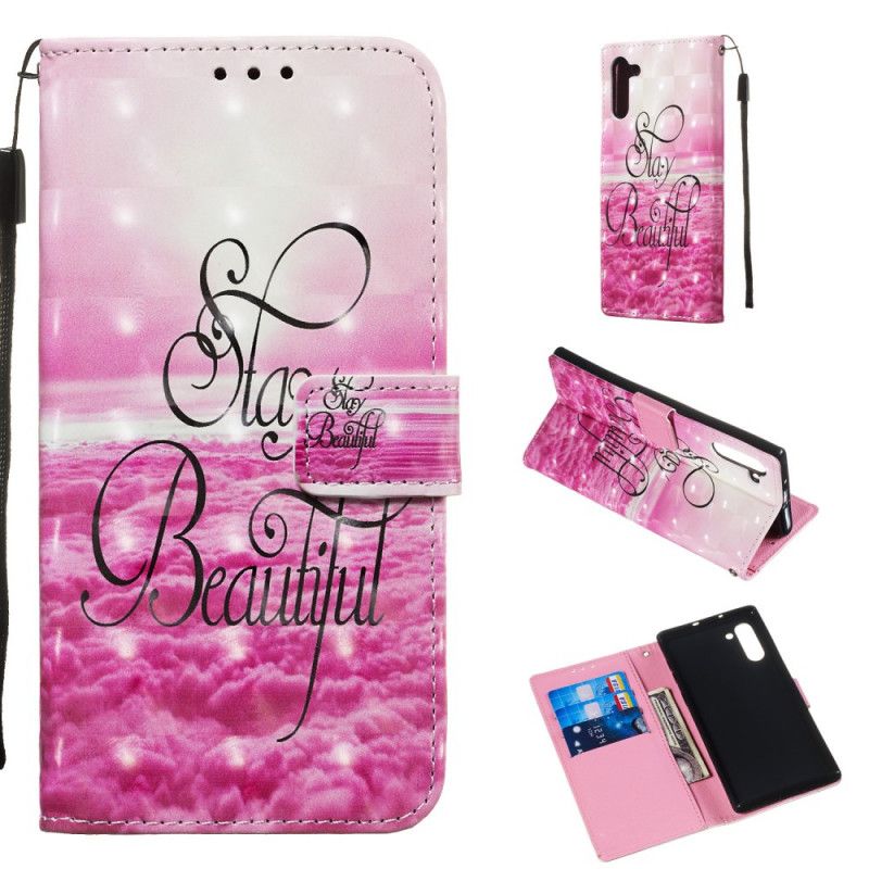 Etui Folio Samsung Galaxy Note 10 Bądź Piękna