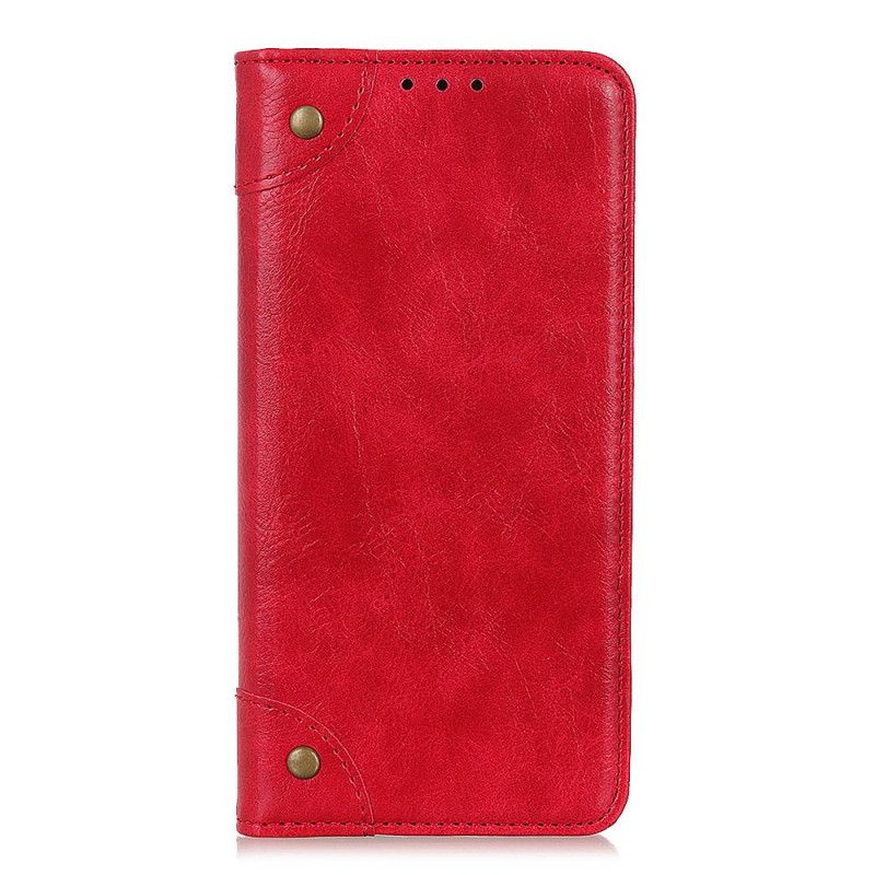 Etui Folio Samsung Galaxy Note 10 Czerwony Stary