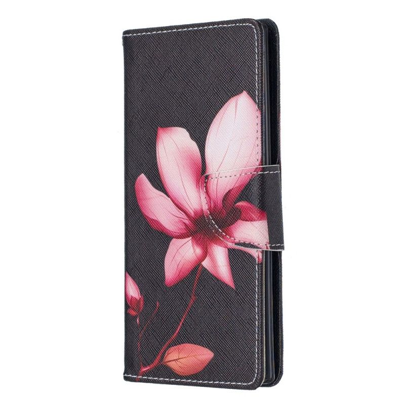 Etui Folio Samsung Galaxy Note 10 Różowy Kwiat