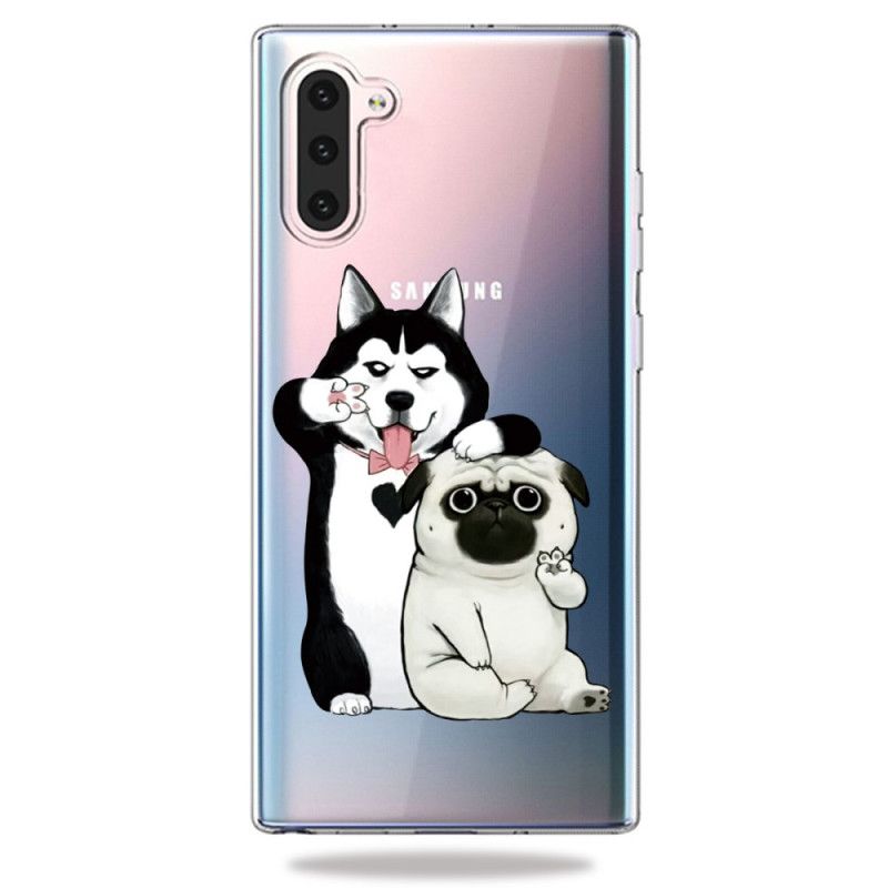 Etui Samsung Galaxy Note 10 Śmieszne Psy