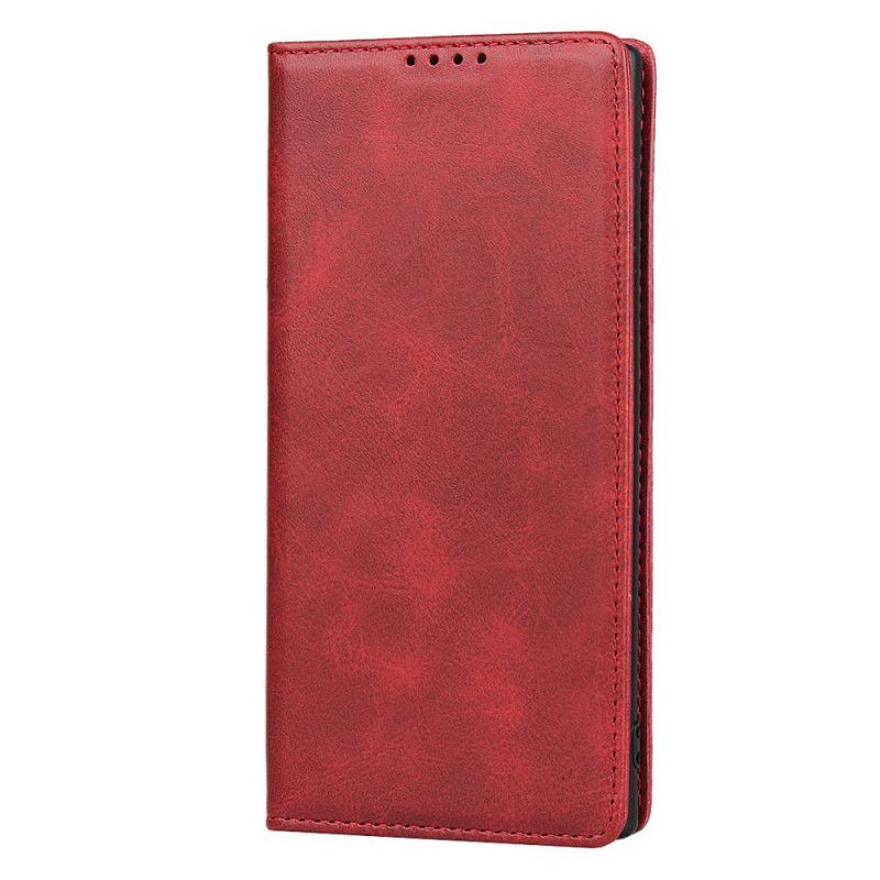 Flip Kotelot Samsung Galaxy Note 10 Granatowy Czerwony Czysta Elegancja