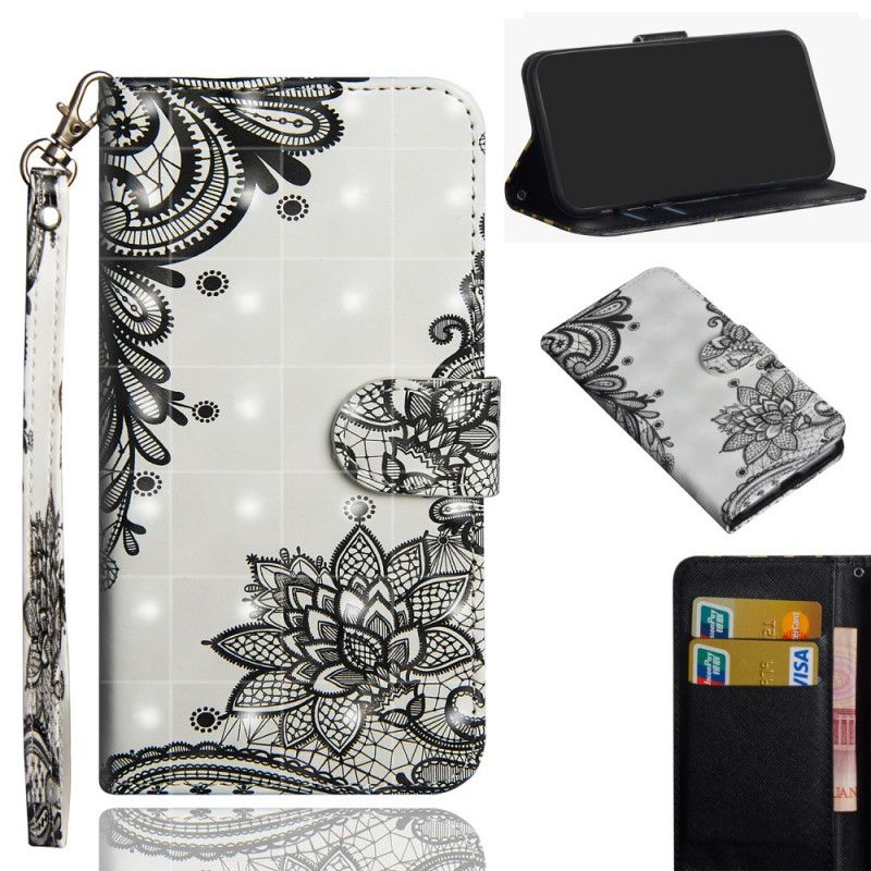 Etui Folio Samsung Galaxy M31 Szykowna Koronka