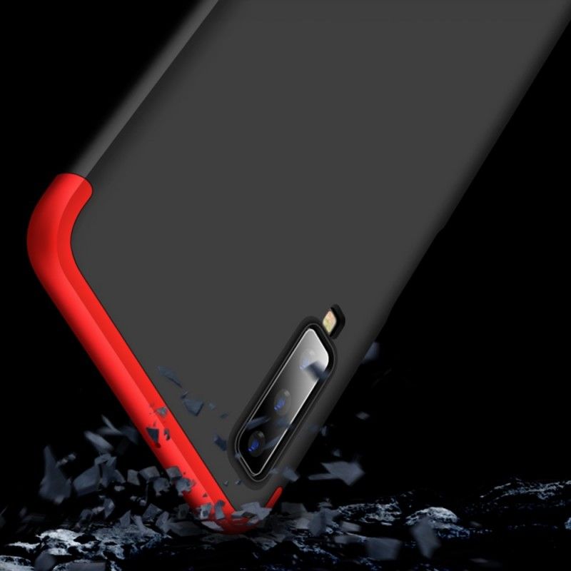 Etui Samsung Galaxy A7 Czerwony Czarny Odłączany Gkk