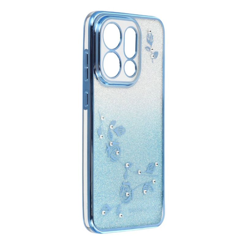 Etui Do Oppo Find X9 5g Kwiaty I Cekiny Kadem
