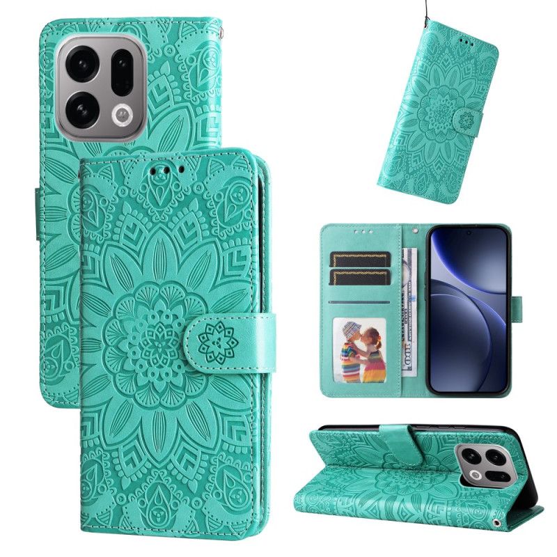 Etui Folio Do Oppo Find X9 5g Mandala