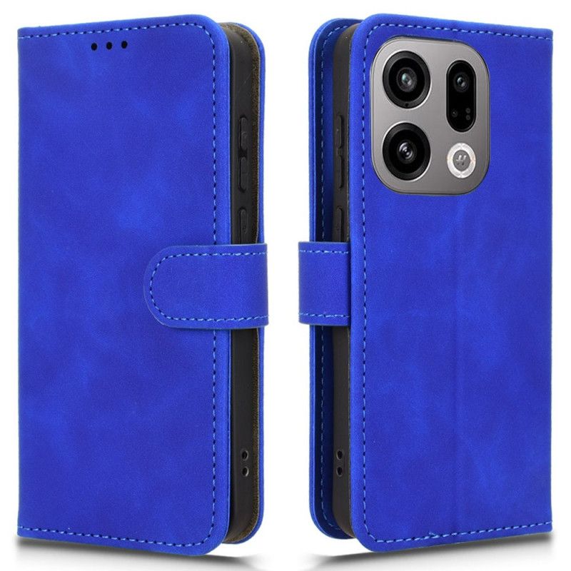 Etui Folio Oppo Find X9 5g Efekt Zamszu