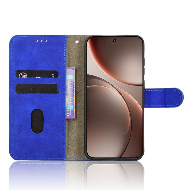 Etui Folio Oppo Find X9 5g Efekt Zamszu
