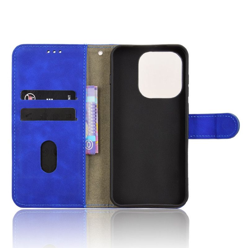 Etui Folio Oppo Find X9 5g Efekt Zamszu