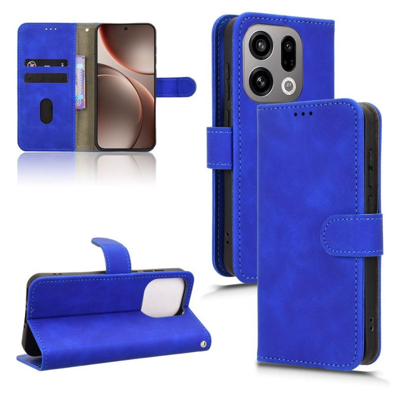 Etui Folio Oppo Find X9 5g Efekt Zamszu