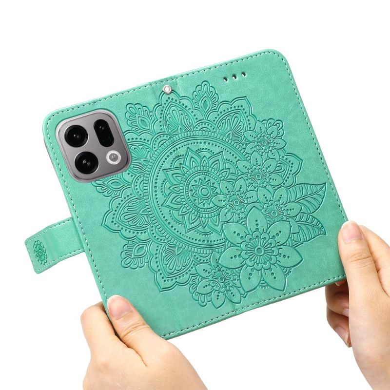 Etui Folio Oppo Find X9 5g Nadruk Mandali Etui Ochronne