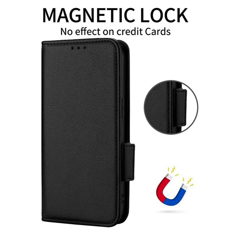 Etui Folio Oppo Find X9 5g Sztuczna Skóra Z Paskiem