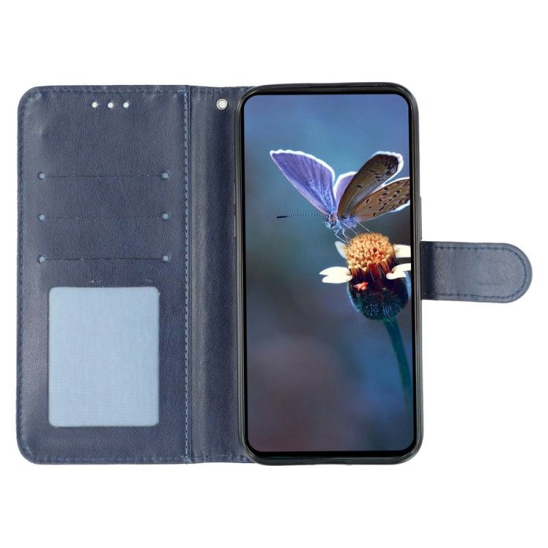 Etui Folio Oppo Find X9 5g Wzór Koronki W Kwiaty Etui Ochronne