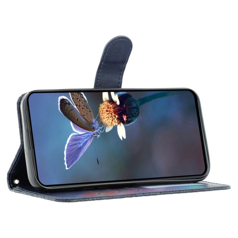 Etui Folio Oppo Find X9 5g Wzór Koronki W Kwiaty Etui Ochronne