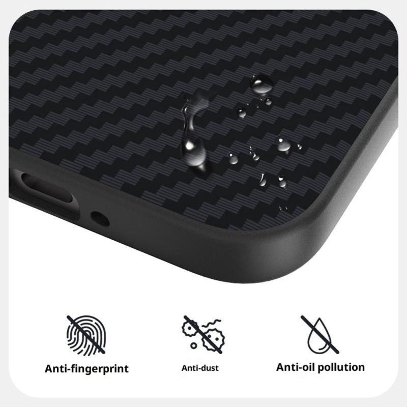 Etui Oppo Find X9 5g Tekstura Włókna Węglowego Magsafe Abeel