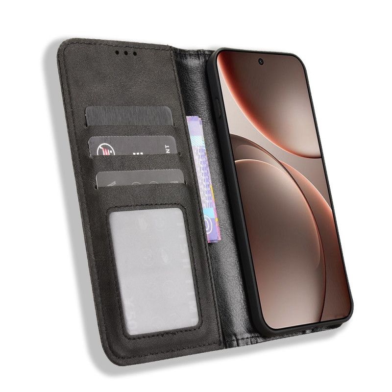 Flip Kotelot Do Oppo Find X9 5g Obramowanie W Stylu Vintage