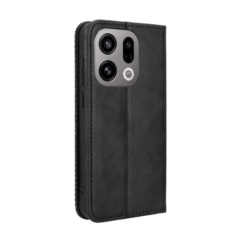 Flip Kotelot Do Oppo Find X9 5g Obramowanie W Stylu Vintage