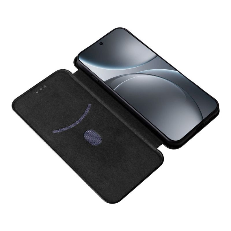 Flip Kotelot Oppo Find X9 5g Tekstura Włókna Węglowego