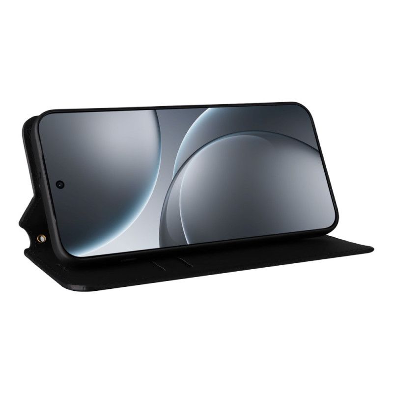 Flip Kotelot Oppo Find X9 5g Wzór W Romby Etui Ochronne