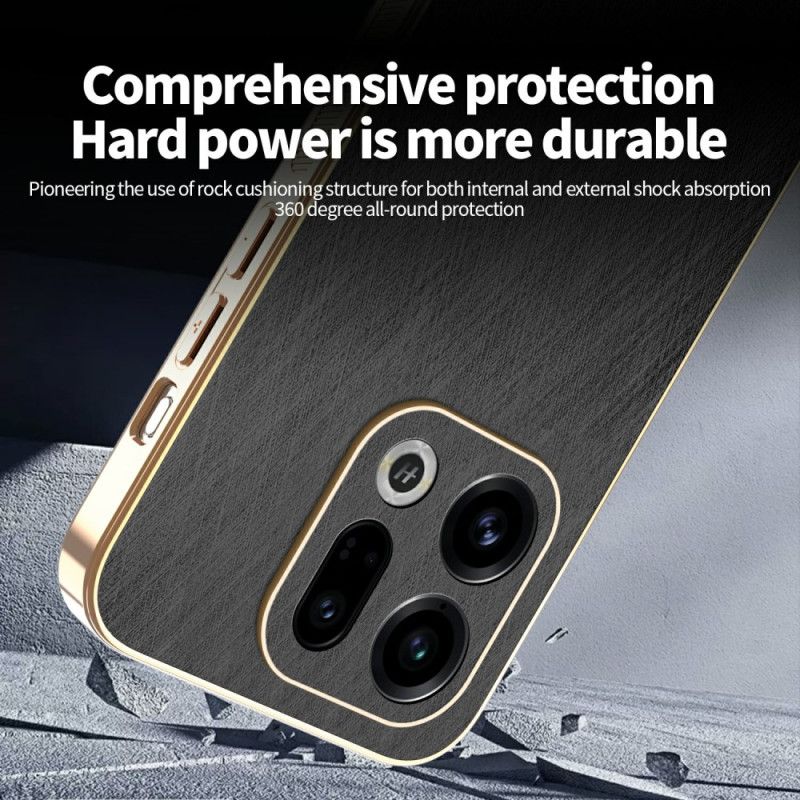 Futerały Oppo Find X9 5g Etui Na Telefon Kadem Efekt Skóry
