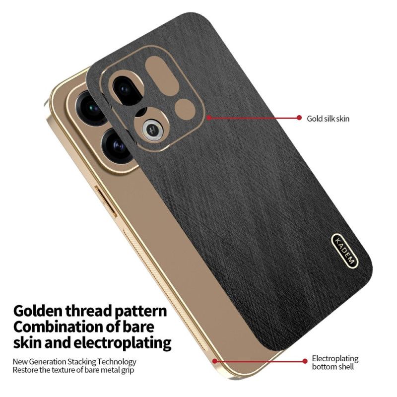 Futerały Oppo Find X9 5g Etui Na Telefon Kadem Efekt Skóry