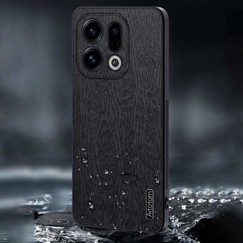 Futerały Oppo Find X9 5g Etui Na Telefon Tekstura Drewna