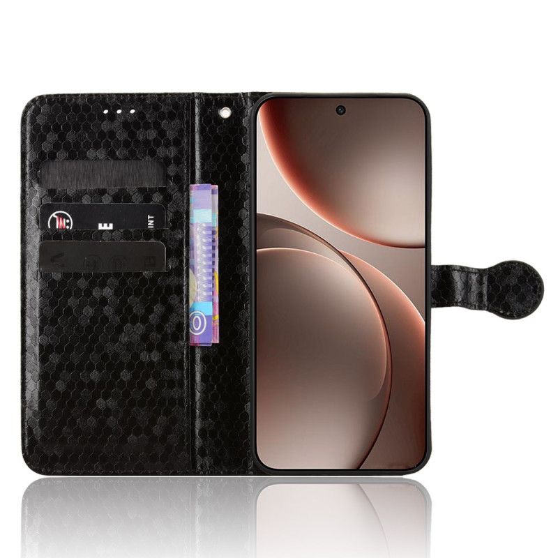 Skórzany Futerał Oppo Find X9 5g Etui Na Telefon Błyszcząca
