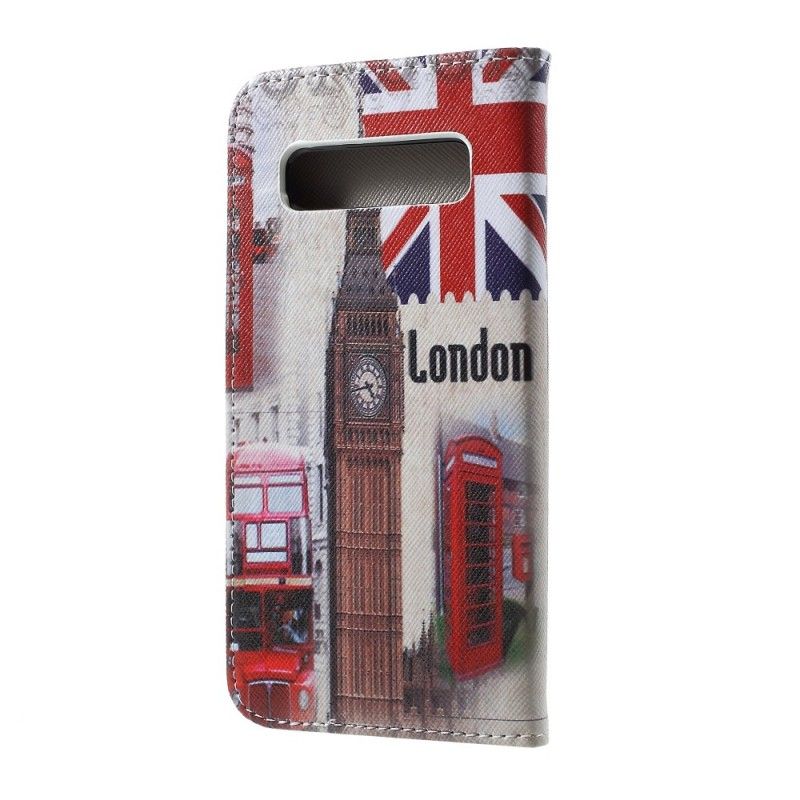 Etui Folio Samsung Galaxy S10 Londyńskie Życie Etui Ochronne