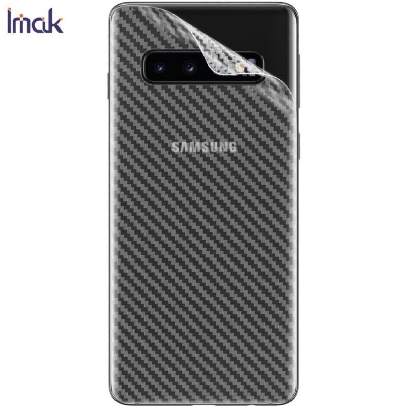 Tylna Folia Ochronna Samsung Galaxy S10 Carbon Style Imak