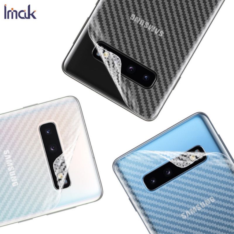 Tylna Folia Ochronna Samsung Galaxy S10 Carbon Style Imak