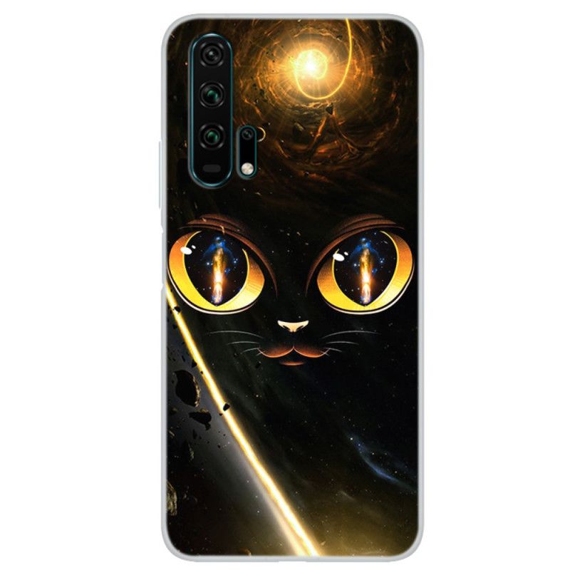 Etui Honor 20 Pro Galaxy Cat