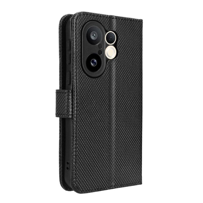 Etui Folio Do Vivo X200 Fe Teksturowana Skóra Syntetyczna